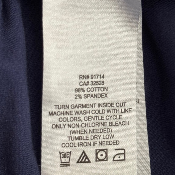 Armani Exchange skinny fit blue cotton sz4 - Picture 11 of 14